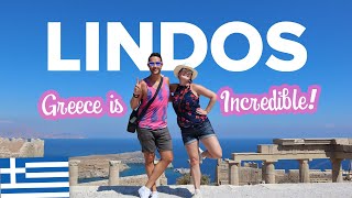 MUST SEE Lindos, Greece. The Gem of Rhodes Island. Where to go in Rhodes 🇬🇷