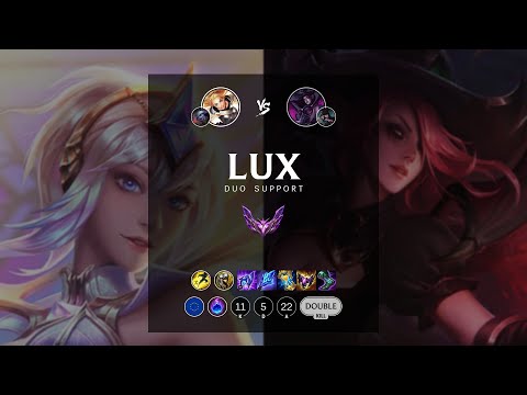 Lux Support vs Morgana - EUW Master Patch 12.16