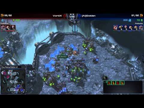 SC2 - Daily Masters - ZvZ - Golden vs VortiX