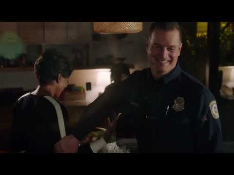 9-1-1 5x11 - Athena and Bobby with May and Harry