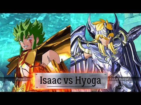 Saint Seiya: Soldiers Soul - Isaac vs Hyoga (God Cloth) (5 Round)