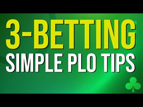 How to 3-Bet the Correct Ranges in Pot Limit Omaha Poker | PLO Tips
