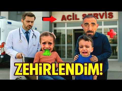 ELİF BOZUK DONDURMA YEDİ ZEHİRLENDİ!!POYRAZ BABASI ELİFİ ACİLE GÖTÜRDÜ!!