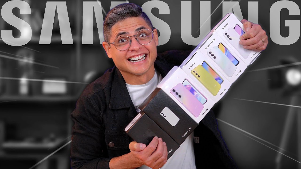 TOP 5 MELHORES CELULARES DA SAMSUNG PARA COMPRAR EM 2024! TEM PARA TODOS OS BOLSOS