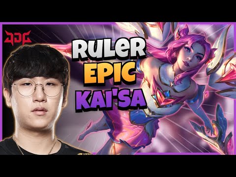 JDG Ruler Kai'Sa vs Ashe | 14.11