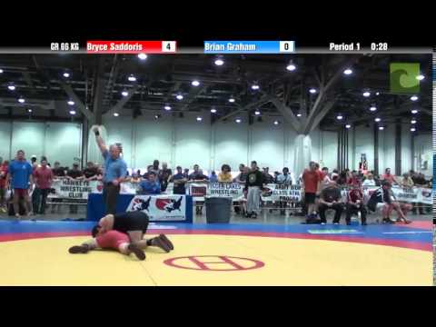 Greco GR 66 KG - Bryce Saddoris vs. Brian Graham