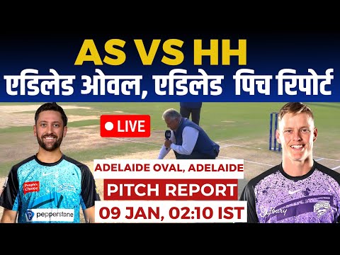 STR vs HUR BBL Pitch Report: Adelaide Oval Adelaide pitch report, Adelaide Pitch Report 2024