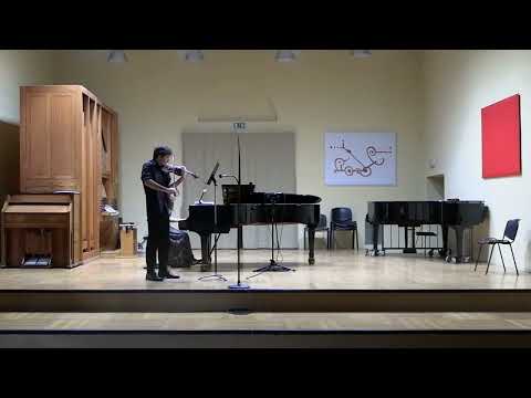 Alessandro Sevardi - Henryk Wieniawski Violin Concerto No.1 - 1st Movement excerpt (2022)