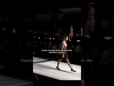 The show that made her career go.. 📈🔥 #fashion #runway #supermodel #yasminwijnaldum