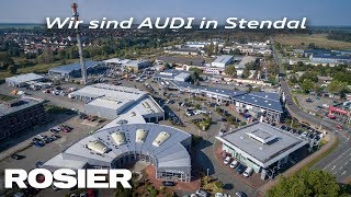 Herzlich willkommen in der Autostadt ROSIER in Stendal. In diesem Video werfen wir einen Blick auf unser Audi-Zentrum.