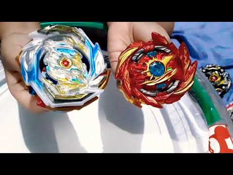 SUPER HYPERION vs IMPERIAL DRAGON | BEYBLADE BURST BATTLE
