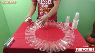 DIY Amazing Lantern, How To Make Lantern out of Plastic Cup, Christmas Decorating ideas 2025