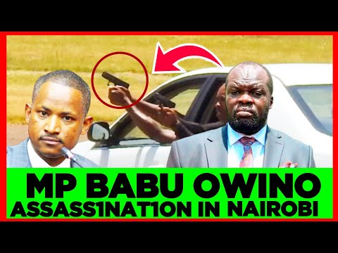 BREAKING NEWS! ODM Mp Babu Owino Escapes Death after an Attack from Fellow ODM MP in Nairobi 