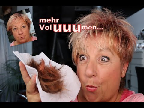 Mehr Volumen am Oberkopf /Hinterkopf  durch Haarschneidetechnik DIY