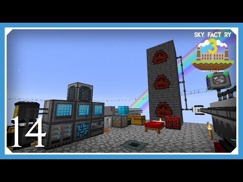 FTB Sky Factory 3 | Autocrafting Creosote Oil & Treated Wood! | E14 Modded Skyblock Minecraft 1.10.2