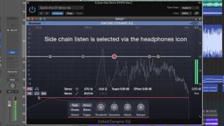 Video thumbnail for Oxford Dynamic EQ Overview 3/5 - Side Chaining Synth with Vocals by Sonnox Plugins