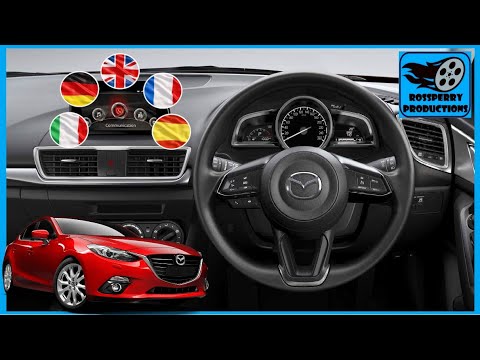 How To Change The Language On A Mazda 3 (2013 - 2018) Problem Solved!