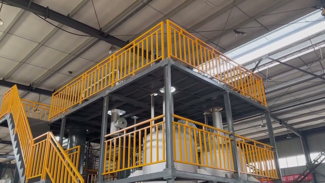 Small oil refinery plant 1000liters per day machine