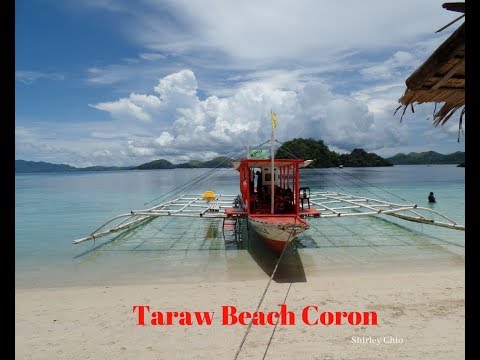 Coron Ultimate Tour P1,300 Package, Taraw Beach Stop In Palawan Islands | Air On Tiptoe Travel Guide