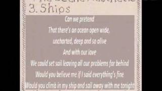 The Scene Aesthetic - Ships (lyrics) (from The Days Ahead)