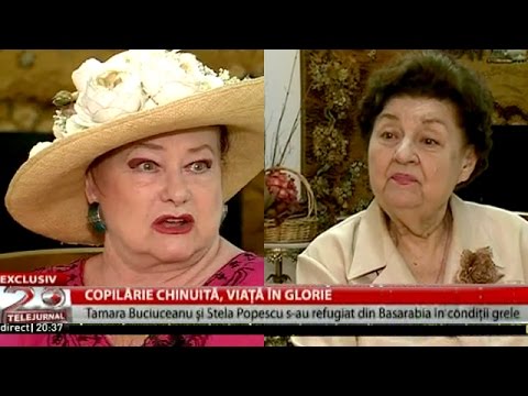 Tamara Buciuceanu-Botez şi Stela Popescu au primit, la Chişinău, distincţia de „Artist al Poporului"