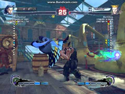 SSF4 AE  DarkChestnut(Rose) vs Martinboy(Guile)
