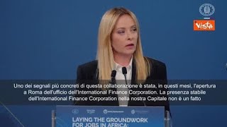 Piano Mattei, Meloni: L'Italia vuole essere hub europeo per investimenti in Africa