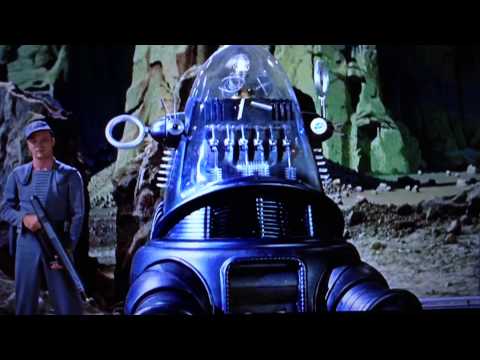 Forbidden Planet- Robbie the Robot arrives