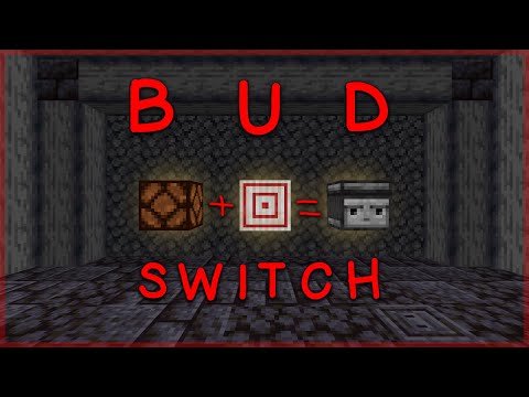BUD-Switch: Minecraft Redstone Contraptions