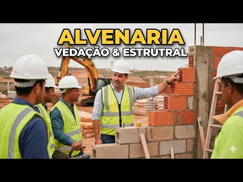 Alvenaria de Vedação e Estrutural: Guia Completo de Execução e Materiais