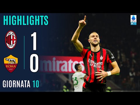 Video highlights della Milan vs Roma (1 a 0) - Giornata 10 - Fantacalcio e fantamedie