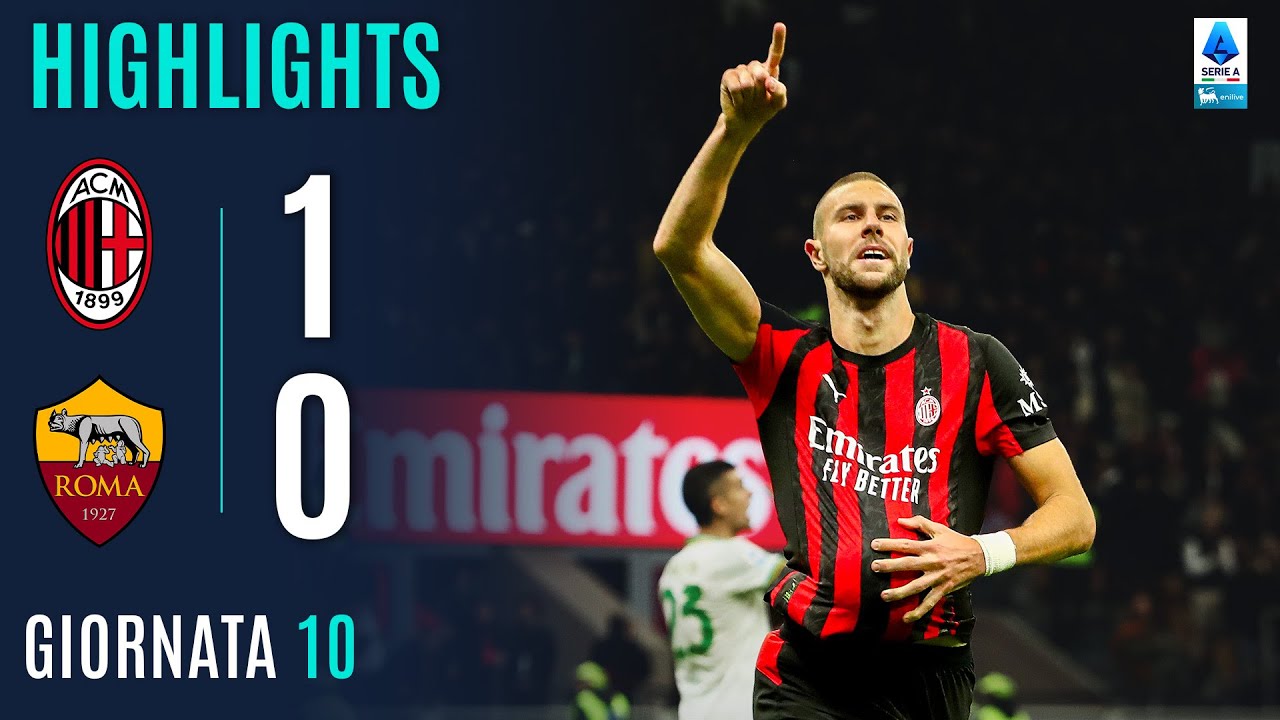 MILAN-ROMA 1-0 | HIGHLIGHTS | 10ª GIORNATA | SERIE A ENILIVE 2025/26
