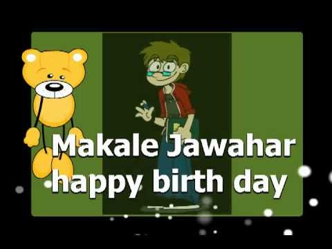 our jawahar celebrating his birthday tomorrow.27 th......advance greetings