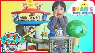 PAW PATROL TOYS Look out Playset Jumbo Sized Action Pup Marshall Rescue Training Center Nickelodeon