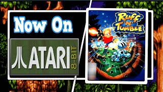 Ruff in Tumble  | Atari XL/XE Gameplay Reveal
