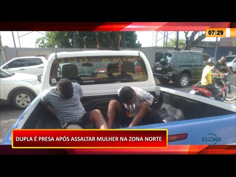 Dupla é presa após assaltar mulher na zona norte de Teresina 12 01 2021