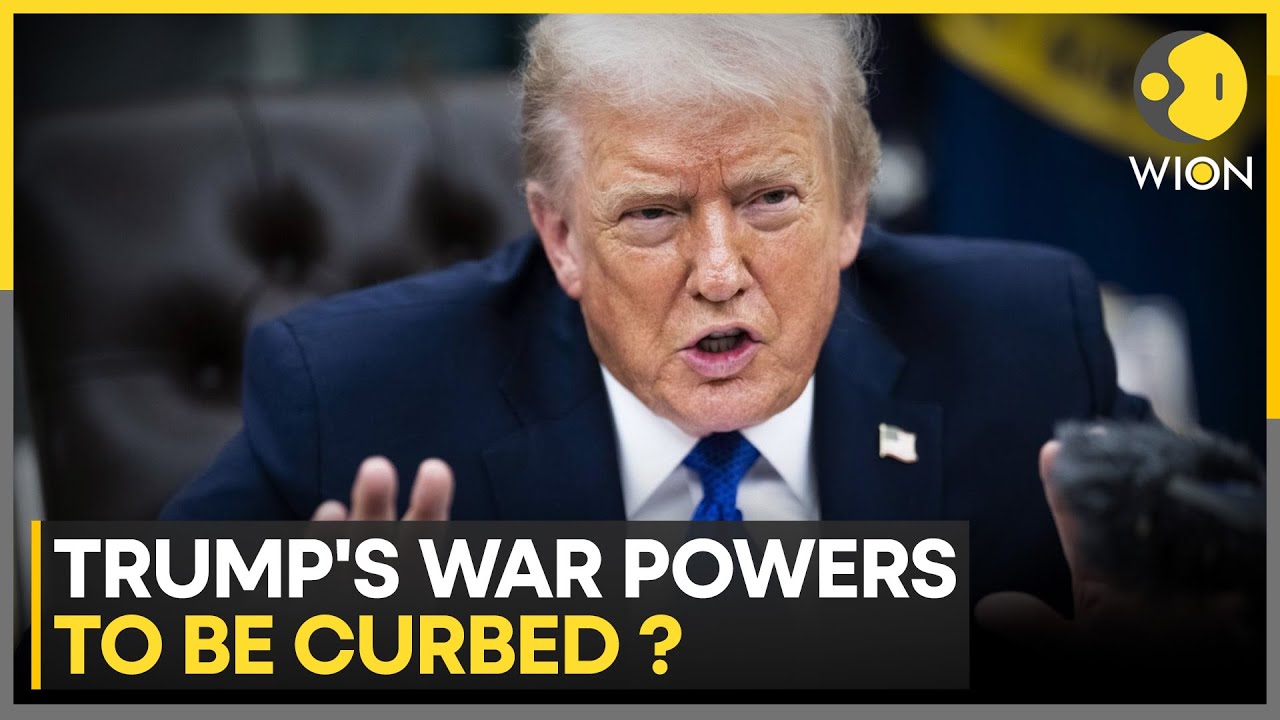 Senate Advances Measure to Restrict Trump's Power to Use Military Force in Venezuela | WION