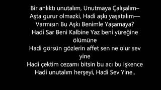 Hadi sar beni kalbine yüreğine Ölümüne..