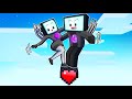 TV WOMAN & TV MAN On ONE HEART In Minecraft!