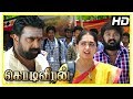 Kodi Veeran Movie Scenes Vikram Challenges Sasikumar Vidharth Praises Sasikumar And Sanusha