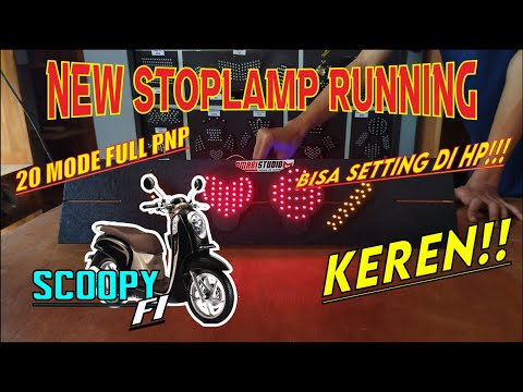 STOPLAMP RUNNING 20 MODE SCOOPY FI