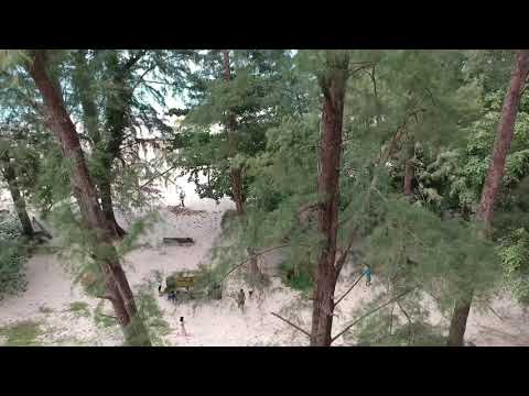 Nopparat Thara beach , The pier area 2018 September