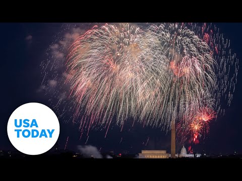 Annual July 4th fireworks celebration on National Mall USA TODAY