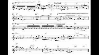 Jimmy Smith transcription You Get' cha