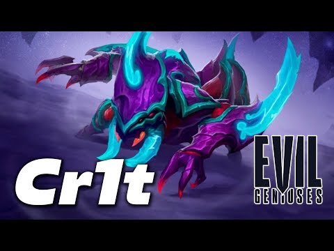EG.Cr1t- Weaver - Dota 2 Pro Gameplay