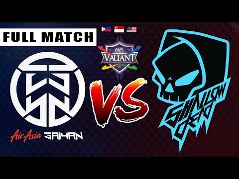 Saiyan.Paranoia vs. ShallowDead - Round 1 - Full Match - AOV Valiant Online Community Tournament