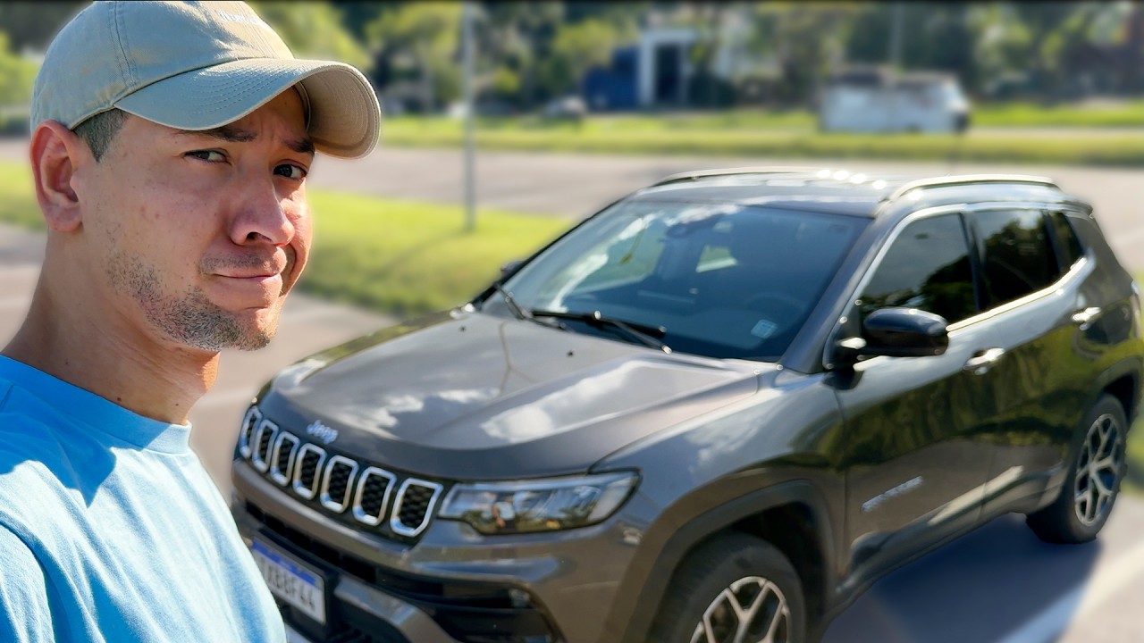 DIRIGI UM JEEP COMPASS 1.3 TURBO PELA PRIMEIRA VEZ E NÃO ESPERAVA POR ISSO!