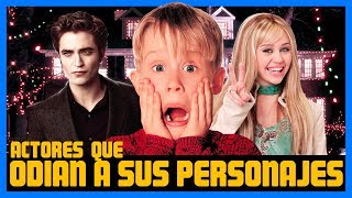 15 ACTORES QUE ODIAN A SUS PERSONAJES FAMOSOS