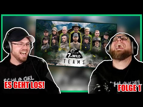 Naturensöhne reagieren auf 7 vs. Wild: Teams - Die Aussetzung | Folge 1