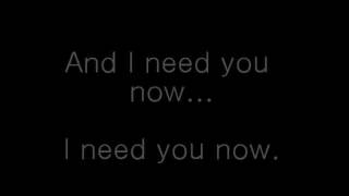 Olly Murs-I Need You Now Lyrics